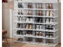 Półka na buty obuwie organizer szafka piętrowa stojak regał 5 poziomów duży