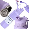 Termos bidon termiczny kubek pojemny 700ml z uchwytem na ciepłe i zimne