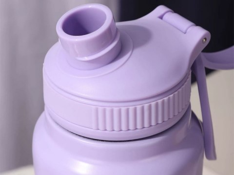 Termos bidon termiczny kubek pojemny 700ml z uchwytem na ciepłe i zimne Termos bidon termiczny kubek pojemny 700ml z uchwytem na ciepłe i zimne