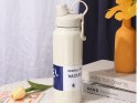 Termos bidon termiczny kubek pojemny 700ml z uchwytem na ciepłe i zimne