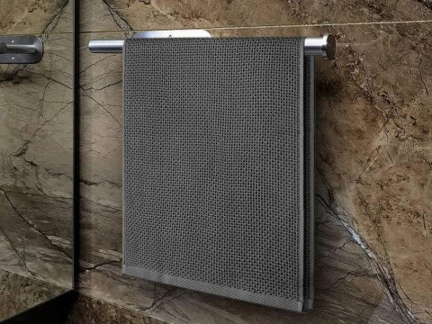 Uchwyt na ręcznik papierowy kuchenny samoprzylepny metalowy srebrny loft Uchwyt na ręcznik papierowy kuchenny samoprzylepny metalowy srebrny loft