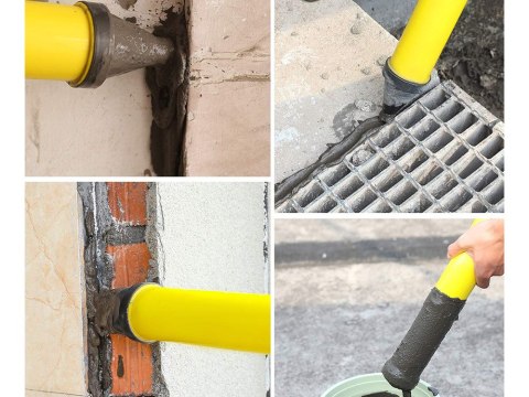 Wyciskacz budowlany pompka do mas cementu tynku zaprawy kleju fug 4 dysze Wyciskacz budowlany pompka do mas cementu tynku zaprawy kleju fug 4 dysze
