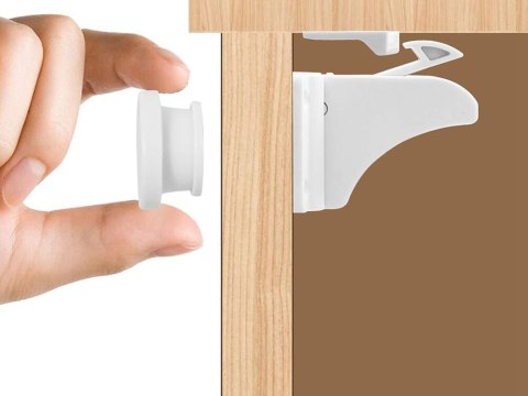 Zabezpieczenie magnetyczne blokada mebli szafek blokady dla dzieci 10 szt Zabezpieczenie magnetyczne blokada mebli szafek blokady dla dzieci 10 szt