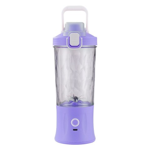 Blender do smoothie przenośny usb bezprzewodowy rozdrabniacz do lodu fiolet Blender do smoothie przenośny usb bezprzewodowy rozdrabniacz do lodu fiolet