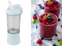 Blender do smoothie przenośny usb bezprzewodowy rozdrabniacz lodu niebieski