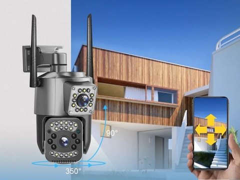 KAMERA V380 WIFI CZARNA (24) KAMERA V380 WIFI CZARNA (24)