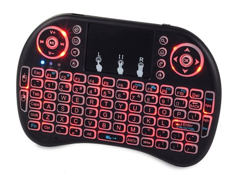 Klawiatura bezprzewodowa mini podświewtlana tv led Klawiatura bezprzewodowa mini podświewtlana tv led