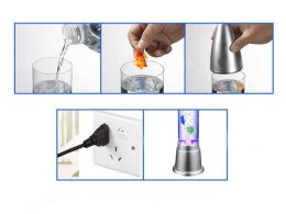 Lampka z rybkami lampa wodna niesamowita 50 cm