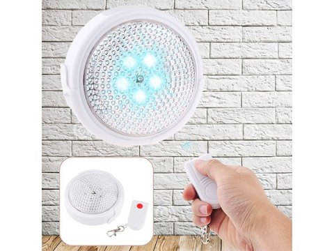 Lampka dotykowa 5 led z pilotem lampa baterie Lampka dotykowa 5 led z pilotem lampa baterie