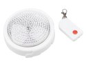 Lampka dotykowa 5 led z pilotem lampa baterie