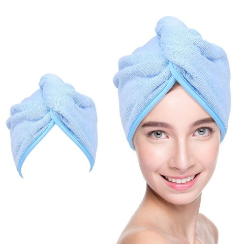 Ręcznik na głowę turban z mikrofibry do włosów Ręcznik na głowę turban z mikrofibry do włosów