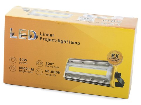 Halogen lampa naświetlacz led cob 50w liniowy 5000 Halogen lampa naświetlacz led cob 50w liniowy 5000