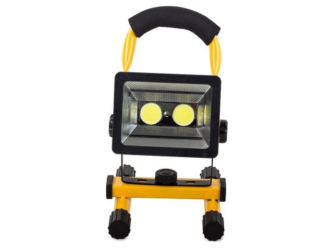 Halogen lampa przenośny 2 x led cob 30w akumulator Halogen lampa przenośny 2 x led cob 30w akumulator
