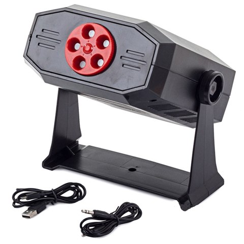Projektor laserowy stroboskop laser głośnik disco Projektor laserowy stroboskop laser głośnik disco