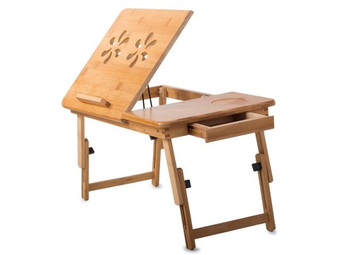 Stolik pod laptopa bambusowy do łóżka podstawka Stolik pod laptopa bambusowy do łóżka podstawka