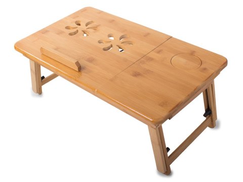 Stolik pod laptopa bambusowy do łóżka podstawka Stolik pod laptopa bambusowy do łóżka podstawka