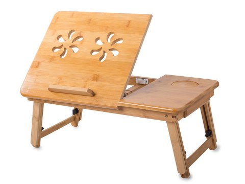 Stolik pod laptopa bambusowy do łóżka podstawka Stolik pod laptopa bambusowy do łóżka podstawka