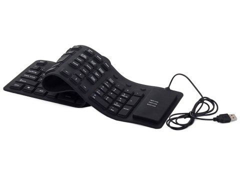 Klawiatura silikonowa gumowa czarna usb numeryczna Klawiatura silikonowa gumowa czarna usb numeryczna
