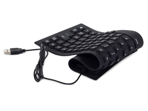 Klawiatura silikonowa gumowa usb bezgłośna do pc Klawiatura silikonowa gumowa usb bezgłośna do pc