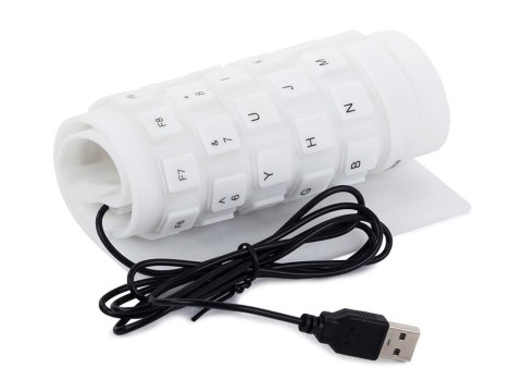 Klawiatura silikonowa gumowa usb bezgłośna do pc Klawiatura silikonowa gumowa usb bezgłośna do pc