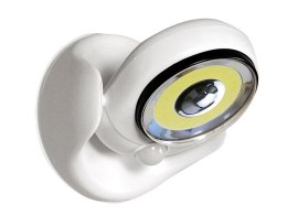 Lampka led cob 360 na baterie z czujnikiem ruchu