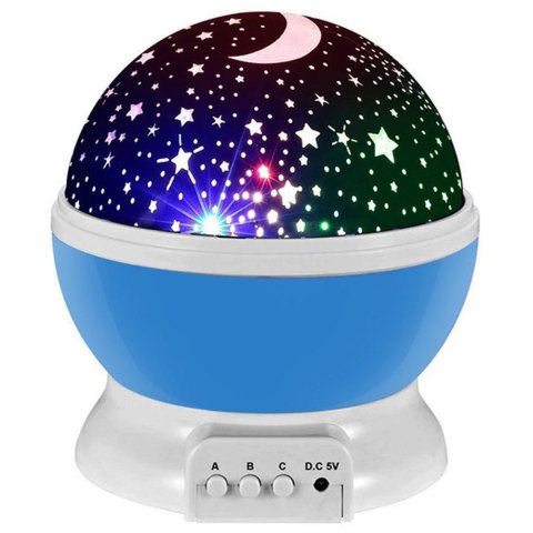 Projektor gwiazd star master koło lampka nocna Projektor gwiazd star master koło lampka nocna