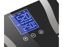 Analityczna waga łazienkowa 180kg szklana lcd
