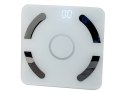 Analityczna waga łazienkowa bluetooth 180kg szkło