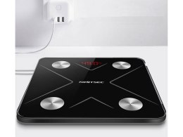 Analityczna waga łazienkowa bluetooth szklana lcd