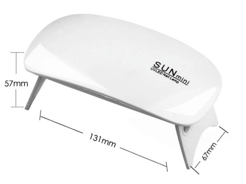 Lampa uv led mini do paznokci hybrydy żeli mostek Lampa uv led mini do paznokci hybrydy żeli mostek