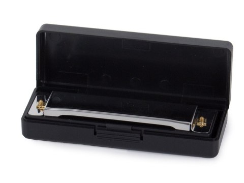 Harmonijka ustna metalowa c dur etui 10 kanałów Harmonijka ustna metalowa c dur etui 10 kanałów