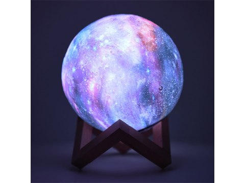 Lampka nocna księżyc 3d rgb moon light z pilotem Lampka nocna księżyc 3d rgb moon light z pilotem