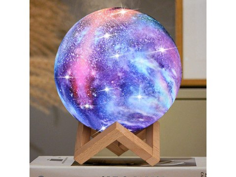 Lampka nocna księżyc 3d rgb moon light z pilotem Lampka nocna księżyc 3d rgb moon light z pilotem