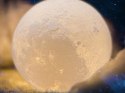 Lampka nocna świecący księżyc 3d moon light 8cm