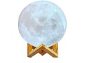 Lampka nocna świecący księżyc 3d moon light 8cm