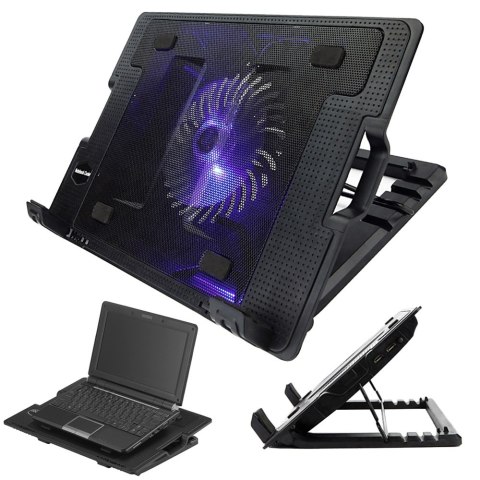 Podkładka podstawka chłodząca pod laptop led 17 Podkładka podstawka chłodząca pod laptop led 17