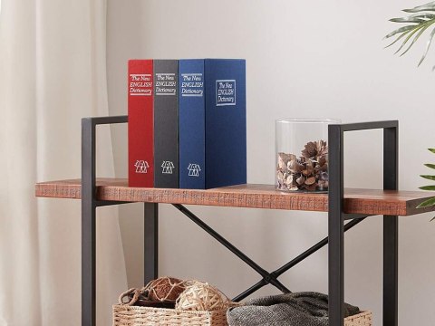 Sejf książka metalowa kasetka skrytka klucz 24cm Sejf książka metalowa kasetka skrytka klucz 24cm