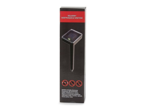 Silny odstraszacz solarny na krety nornice myszy kuny gryzonie 1000 m2 Silny odstraszacz solarny na krety nornice myszy kuny gryzonie 1000 m2