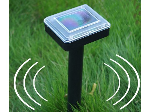 Silny odstraszacz solarny na krety nornice myszy kuny gryzonie 1000 m2 Silny odstraszacz solarny na krety nornice myszy kuny gryzonie 1000 m2