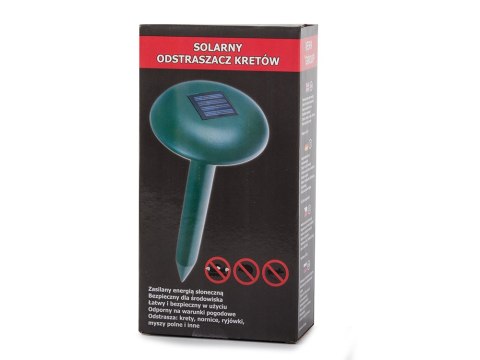 Silny odstraszacz solarny na krety nornice myszy kuny gryzonie 1000 m2 Silny odstraszacz solarny na krety nornice myszy kuny gryzonie 1000 m2