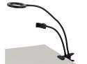 Lampka 24 led biurkowa z klipsem uchwyt na telefon