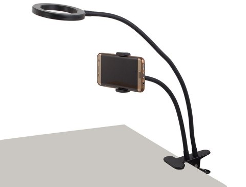 Lampka 24 led biurkowa z klipsem uchwyt na telefon Lampka 24 led biurkowa z klipsem uchwyt na telefon