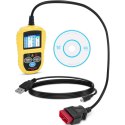 TESTER SKANER DIAGNOSTYCZNY DO SAMOCHODÓW OBD2 8-18 V VIN / ID / CVN / PCM / ECU