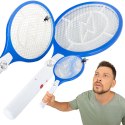 Elektryczna paletka do łapania much łapka packa na muchy komary ćmy muszki