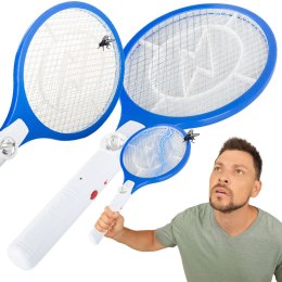 Elektryczna paletka do łapania much łapka packa na muchy komary ćmy muszki