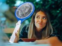 Elektryczna paletka do łapania much łapka packa na muchy komary ćmy muszki