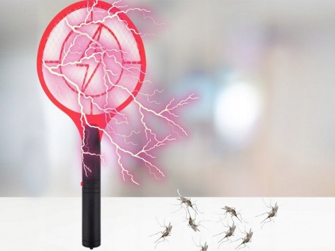 Elektryczna paletka do łapania much łapka packa na muchy komary ćmy muszki Elektryczna paletka do łapania much łapka packa na muchy komary ćmy muszki