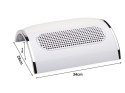 Pochłaniacz pyłu manicure 40w 3 wiatraki+2 worki