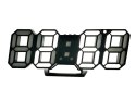 Zegar budzik led elektroniczny termometr z alarmem