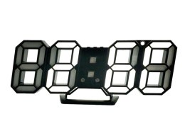Zegar budzik led elektroniczny termometr z alarmem